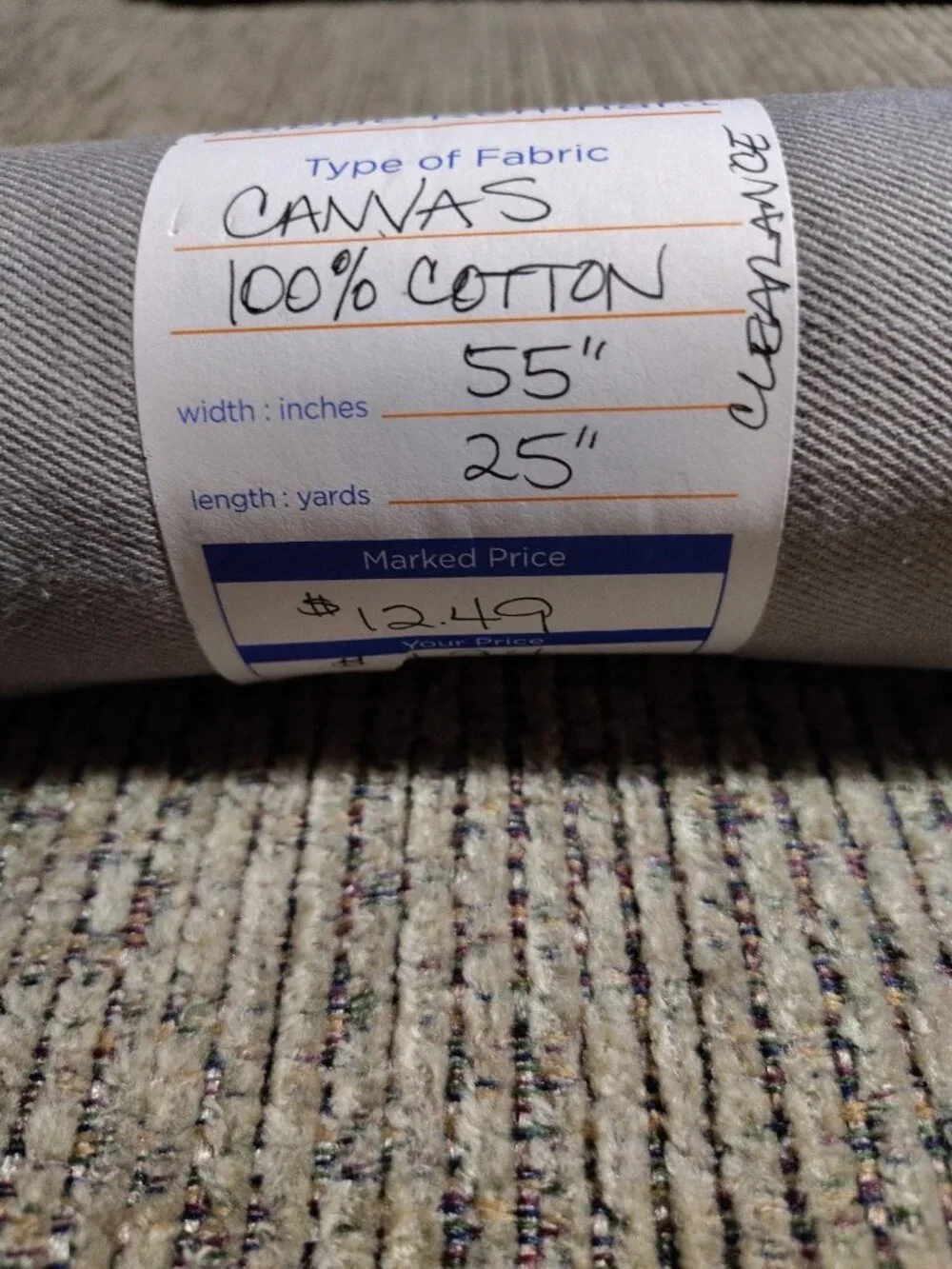 Canvas Fabric 55